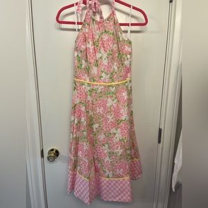 Lilly Pulitzer vintage halter dress size 6